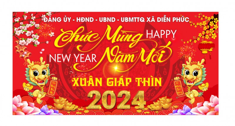 CHÚC MỪNG NĂM MỚI XUÂN GIÁP THÌN 2024